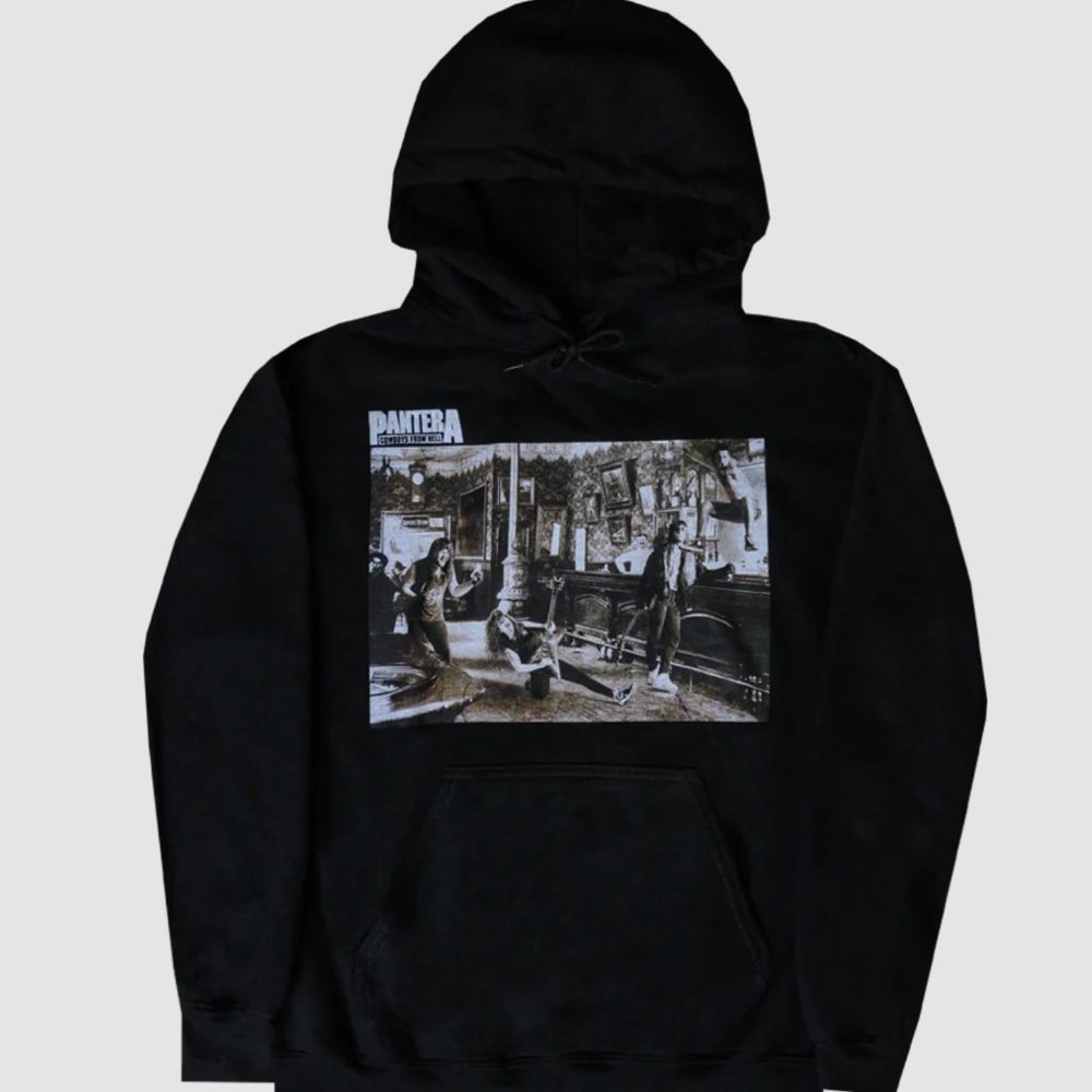 Pantera Graphic Band Pullover Hoodie, Medium